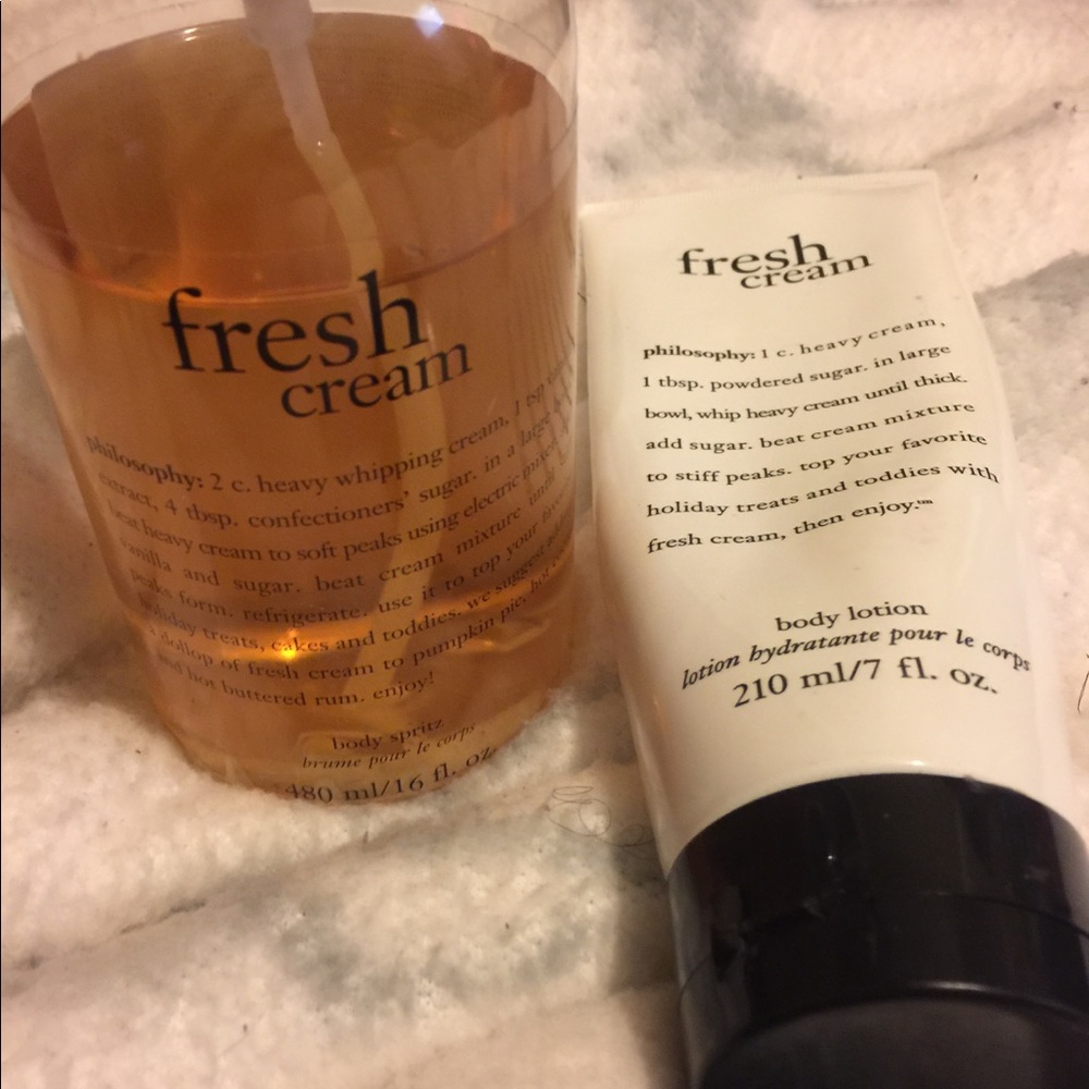 Philosophy Fresh cream